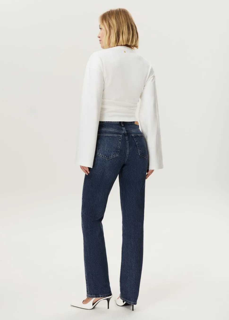 Amy - High rise straight jeans