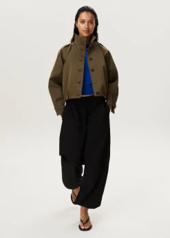 Balloon funnel trenchcoat