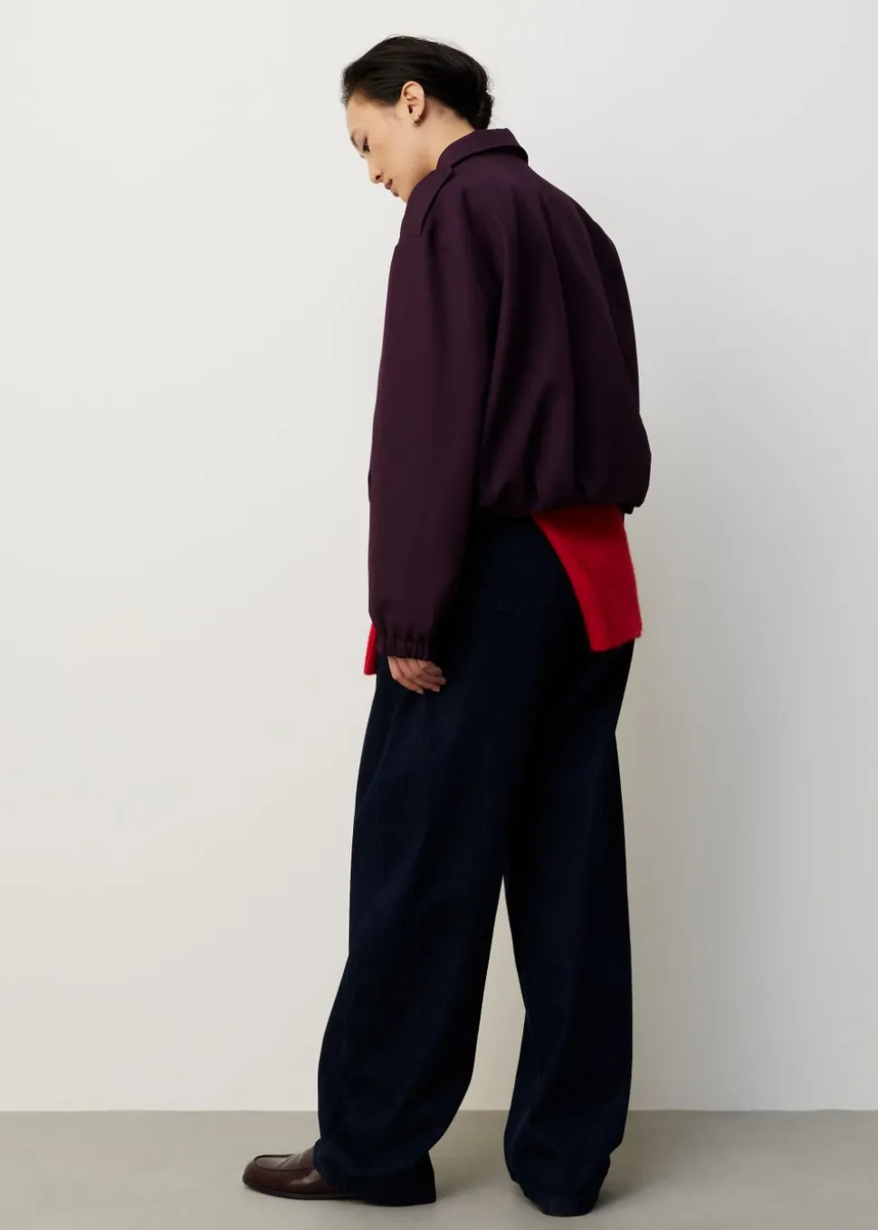 Balloon plooi jacket