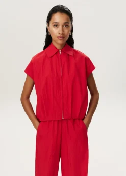 Balloon zipper jacket