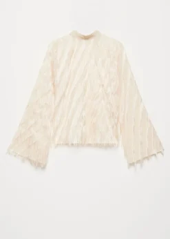 Blouse met franjes