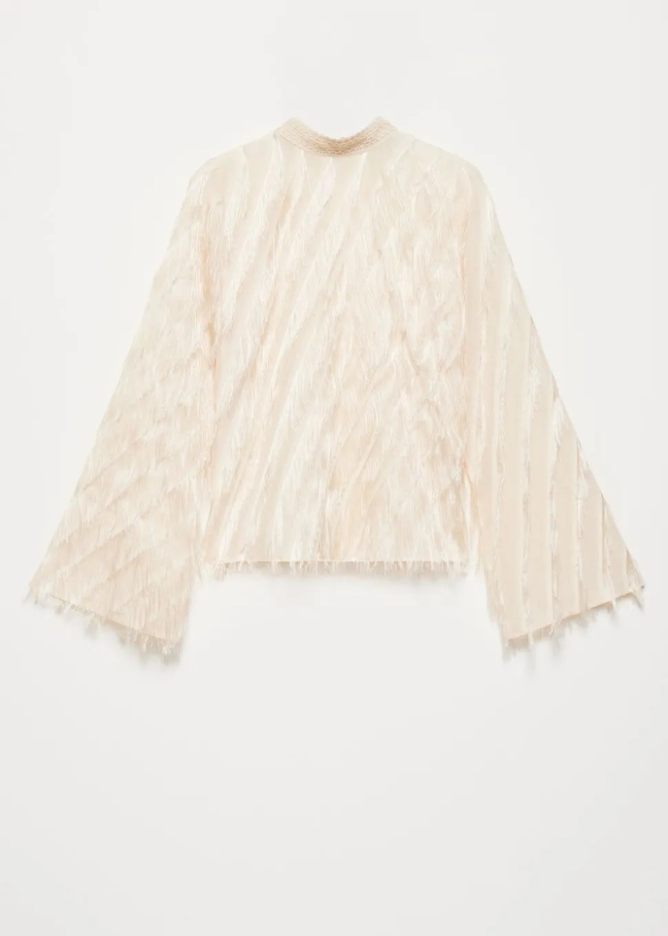 Blouse met franjes