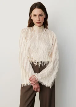Blouse met franjes