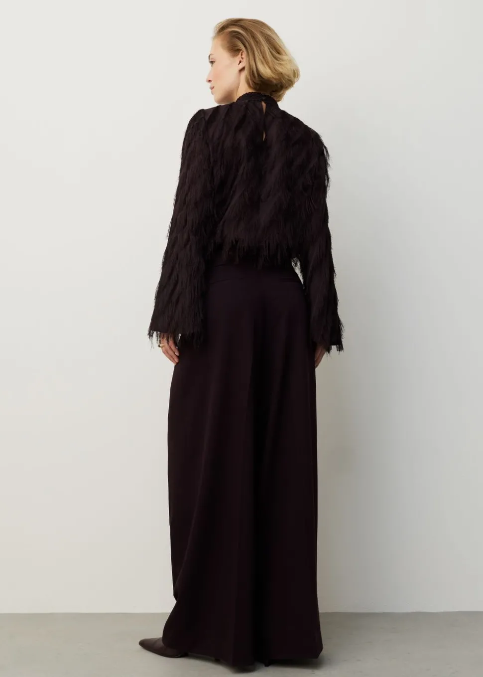 Blouse met franjes