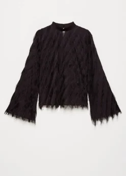 Blouse met franjes