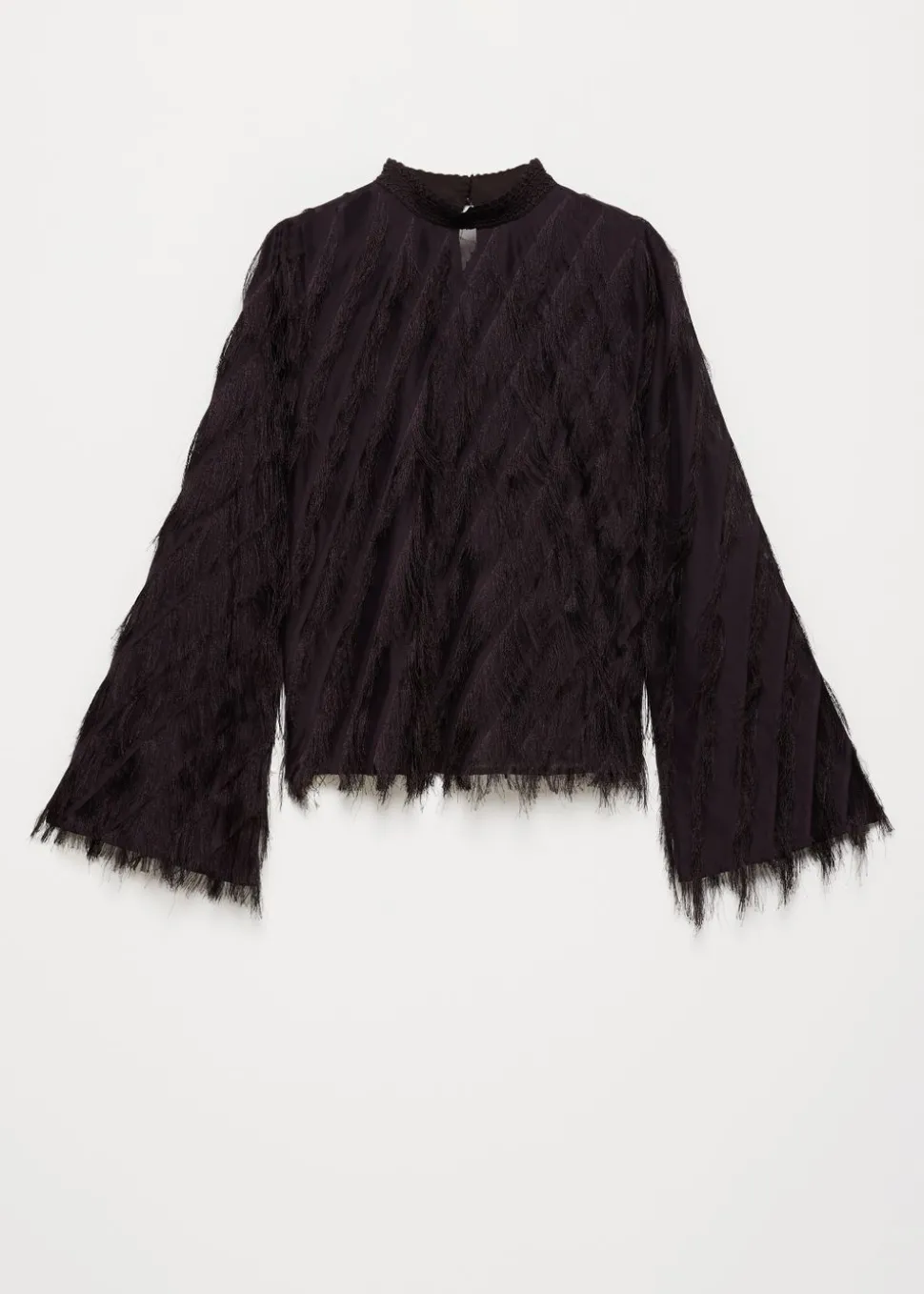 Blouse met franjes