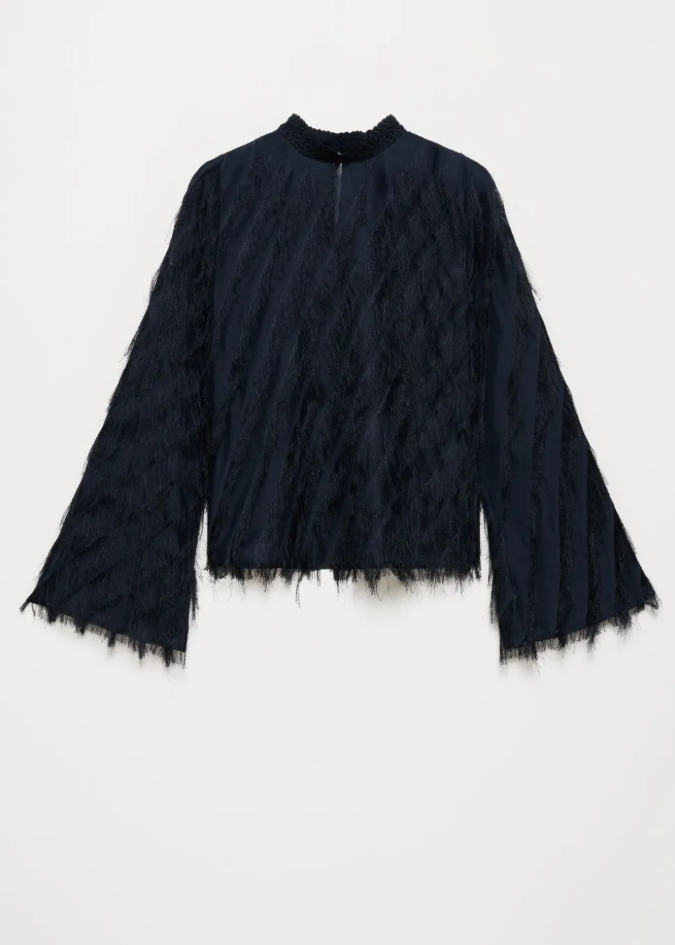 Blouse met franjes