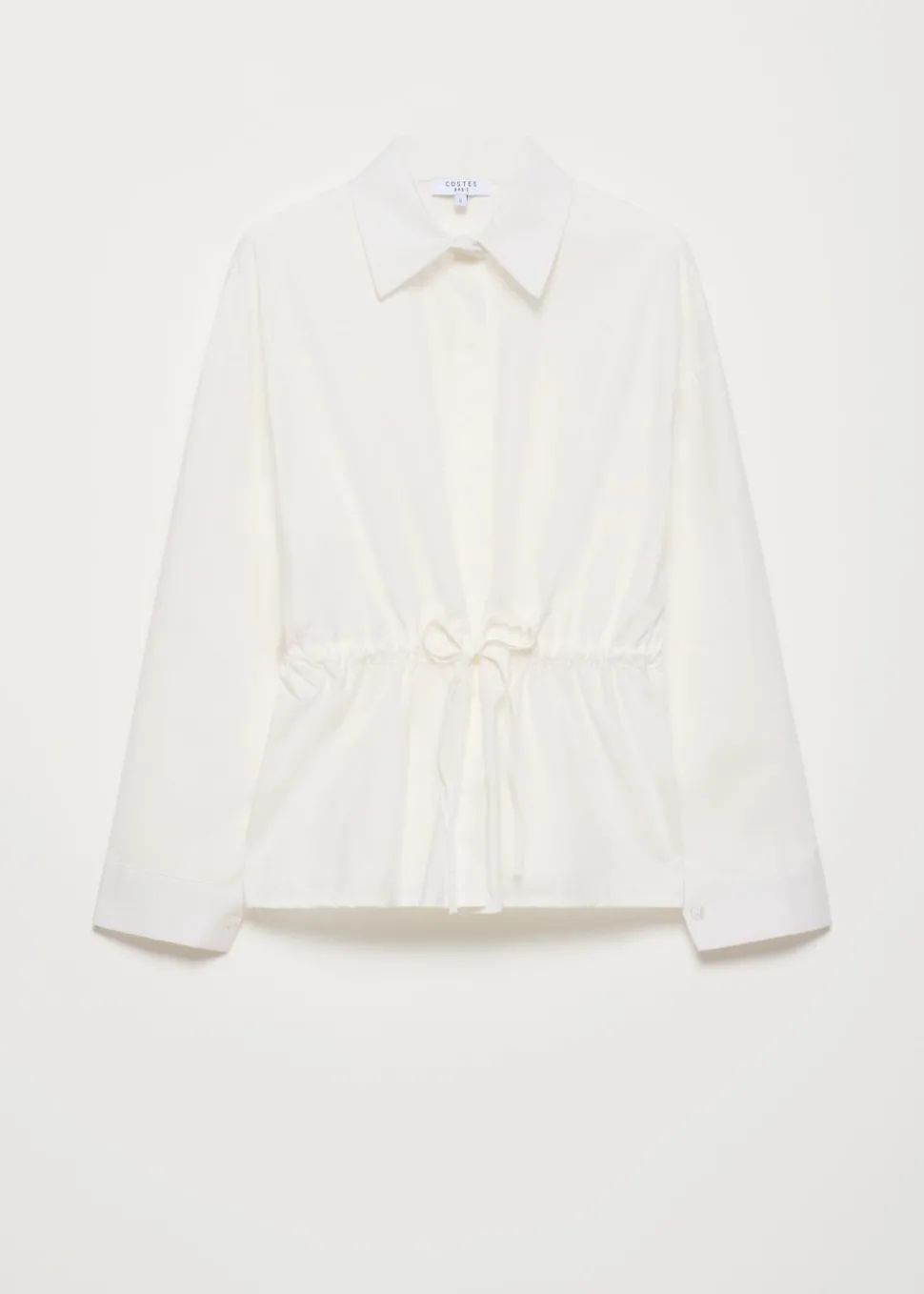 Blouse met gesmokte taille