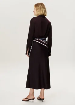 Blouse satijnen look