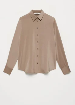Blouse satijnen look