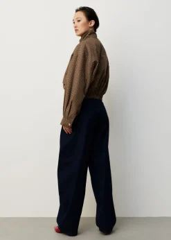 Check track jacket
