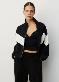 Contrast track jacket