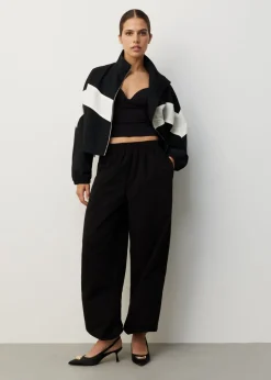 Contrast track jacket
