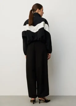 Contrast track jacket