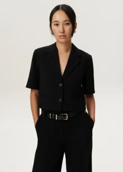Cropped blazer