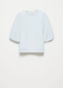 Damessweater met pofmouwen