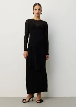 Drape midi rok