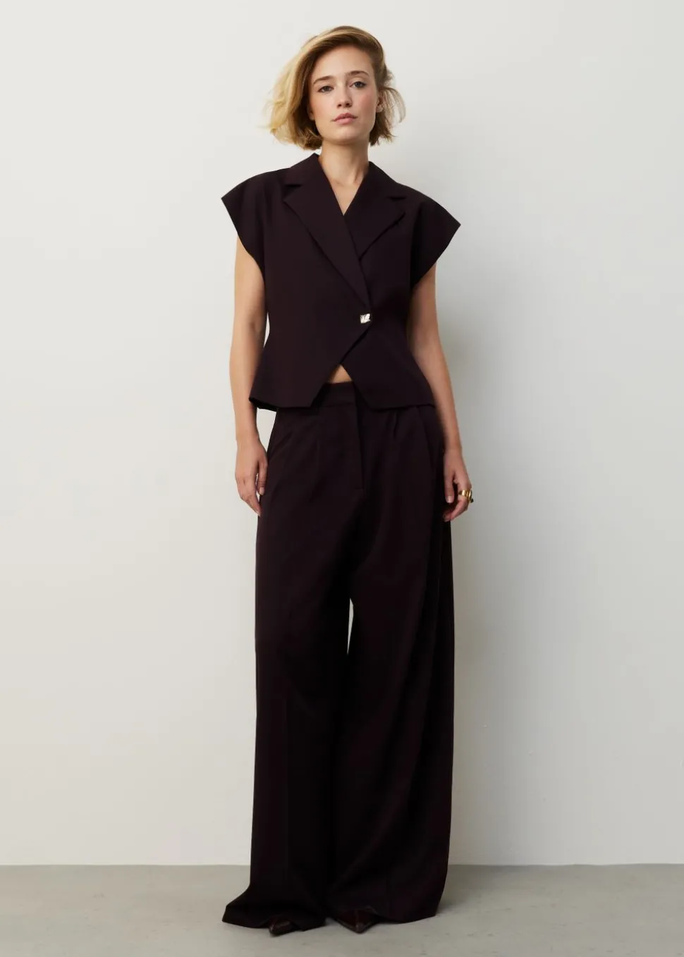 Extra wijde pantalon