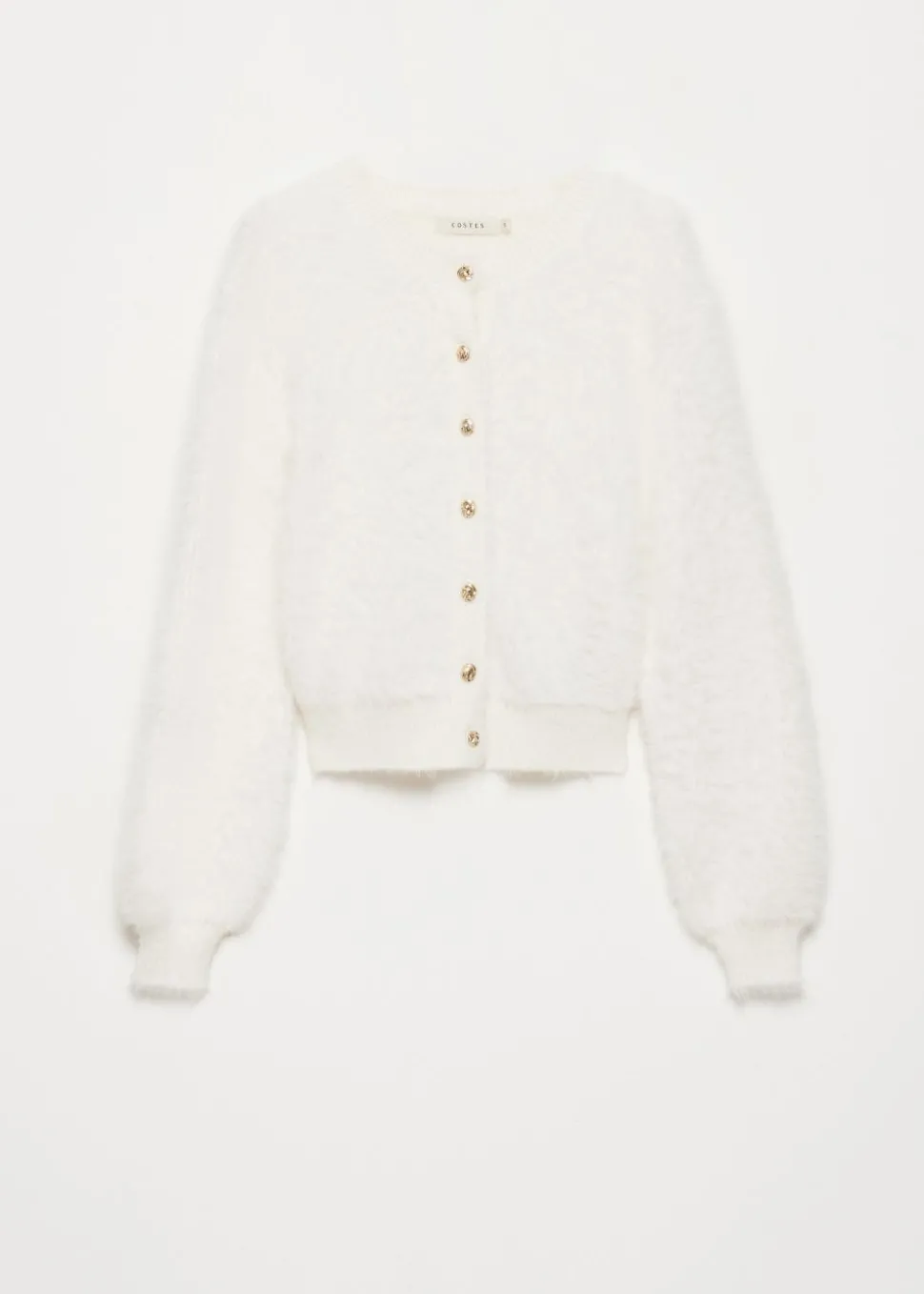 Fluffy oversized vest
