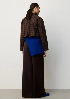Funnel blouse