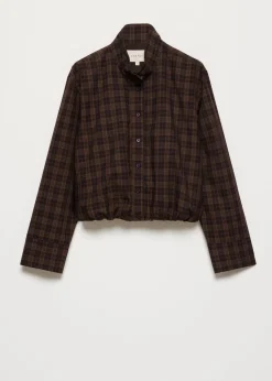 Funnel blouse