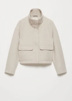 Funnel neck jas