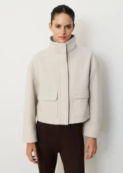 Funnel neck jas