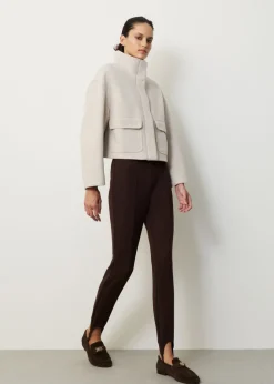 Funnel neck jas