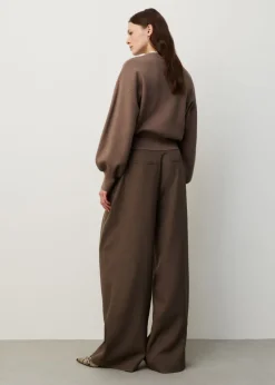 Gebreid cropped vest