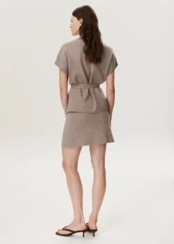 Gebreide basic rok