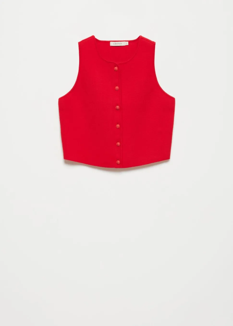 Gebreid gilet