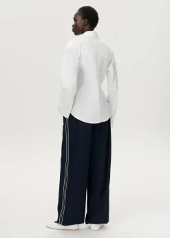 Gestreepte klassieke blouse