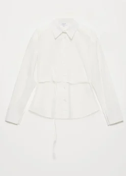 Gestreepte klassieke blouse