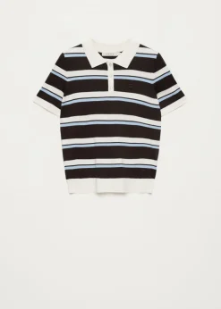 Gestreepte polo