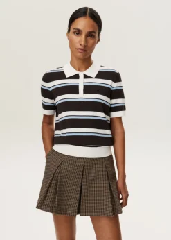 Gestreepte polo