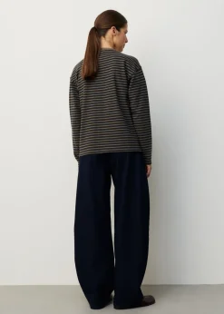 Gestreept longsleeve T-shirt