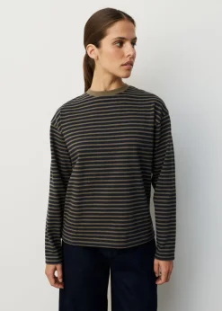 Gestreept longsleeve T-shirt