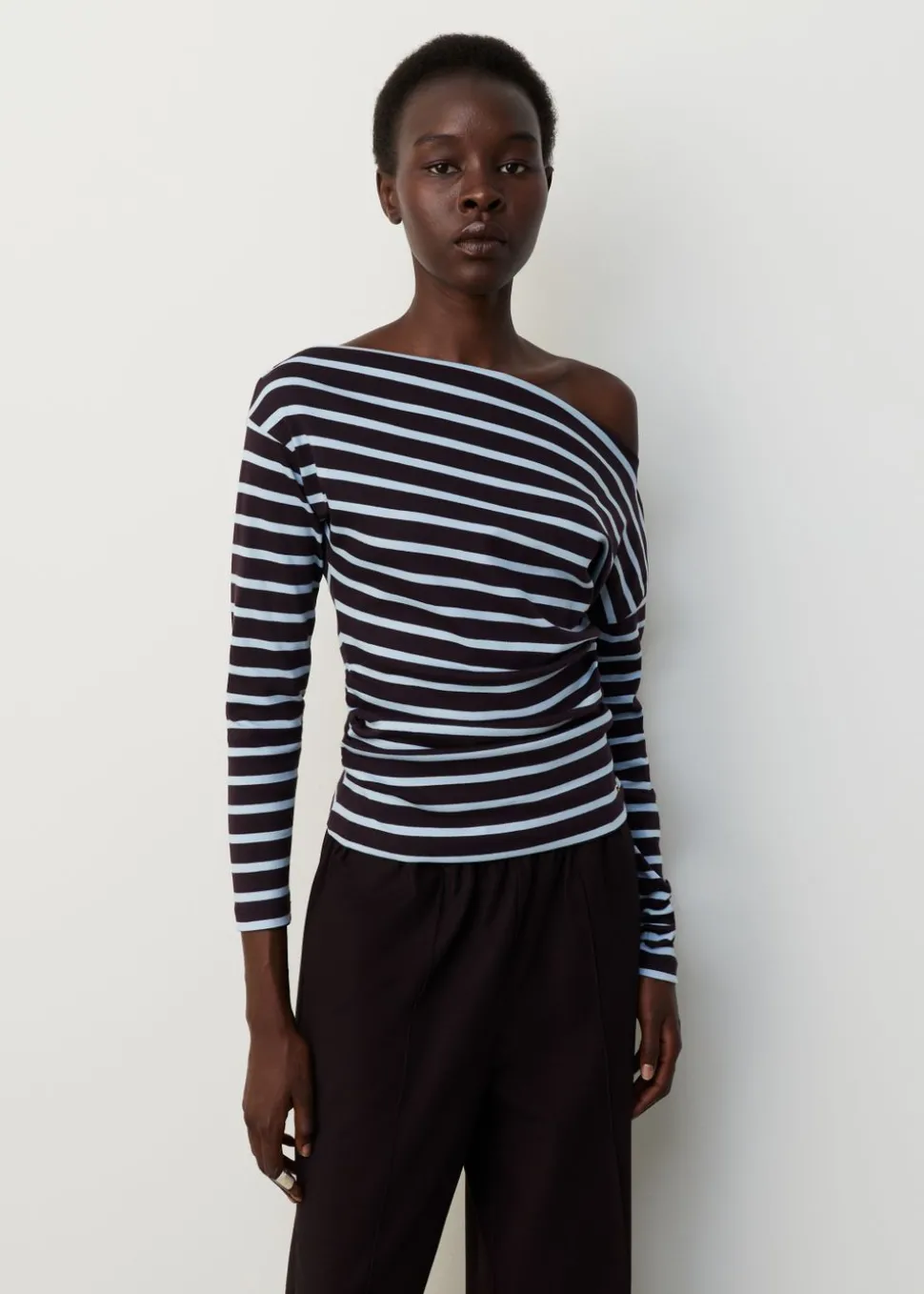Gestreept longsleeve t-shirt
