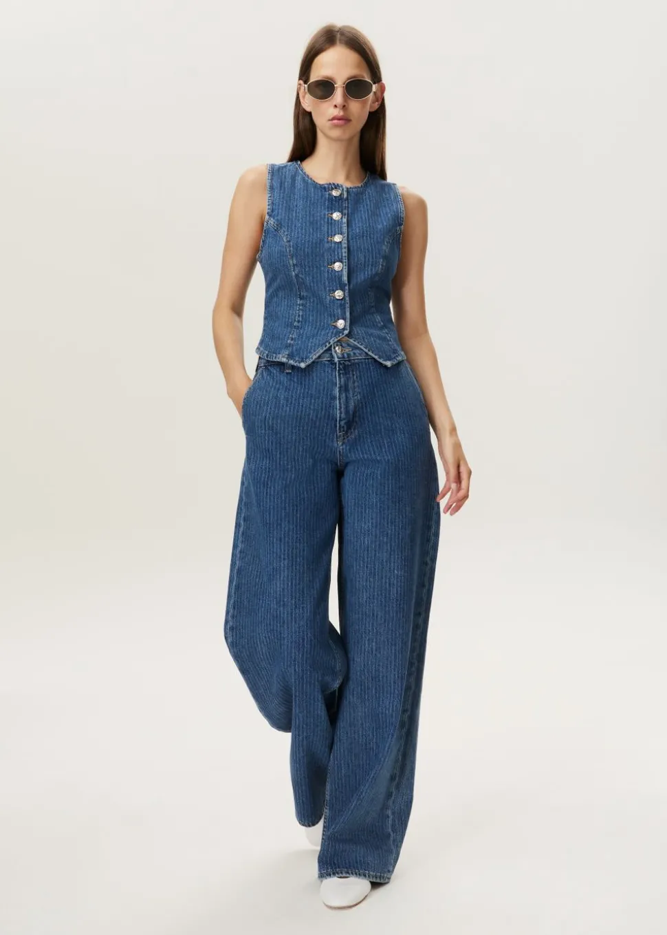 JAZZ - Chino herringbone jeans