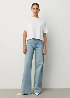 JAZZ - Ultra high rise wide leg jeans