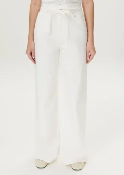 JAZZ - Wide leg jeans met koord