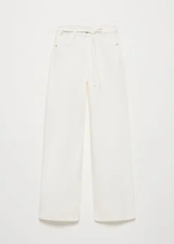 JAZZ - Wide leg jeans met koord