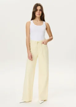 JAZZ - Wide leg jeans met koord