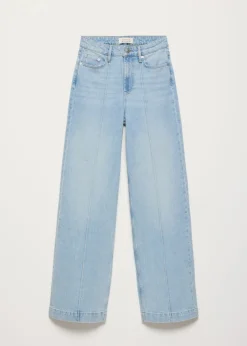 JAZZ - Wide leg jeans pintuck