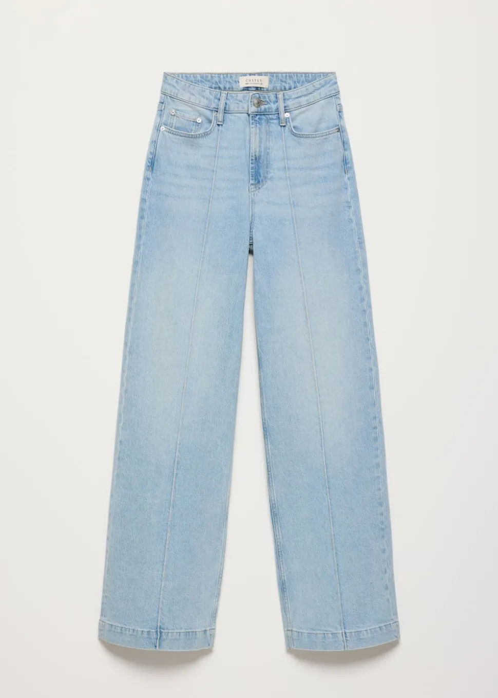 JAZZ - Wide leg jeans pintuck