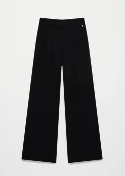Jersey plooi pantalon