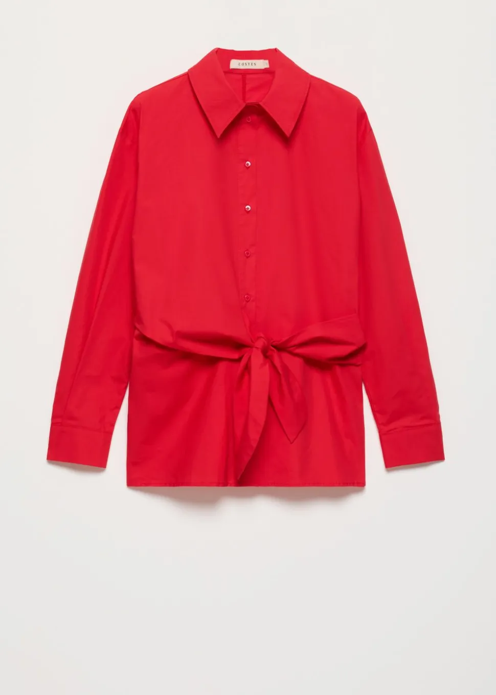 Knotted blouse