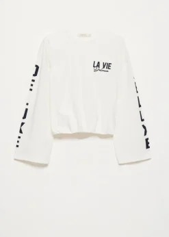 Longsleeve cropped t-shirt