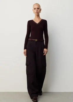 Longsleeve met kant