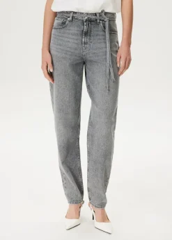 LUCY - High rise carrot jeans
